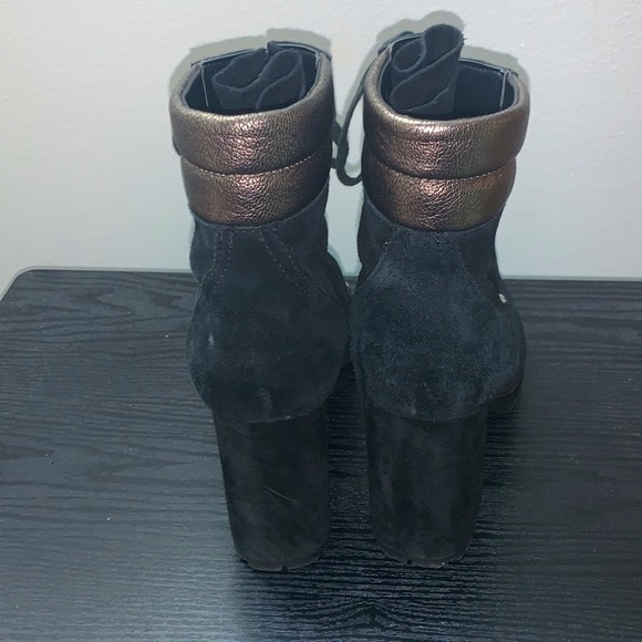 Sam Edelman Carolena Suede Booties - Picture 7 of 9